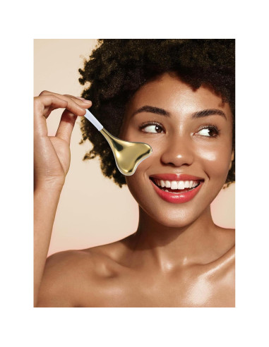 Bastones Gua Sha Cryo Fabludo Oro 2-en-1 Acero Inoxidable