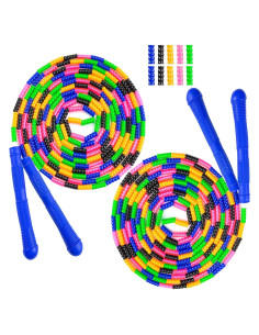 Cuerda de Saltar Doble Holandesa Beprezco 4.88 m Ajustable