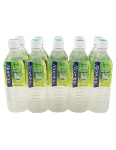 Bebida de Aloe Vera Aloevine Coco 500 ml - Paquete de 10