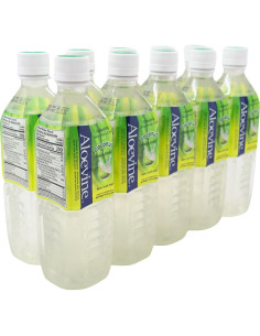 Bebida de Aloe Vera Aloevine Coco 500 ml - Paquete de 10 2
