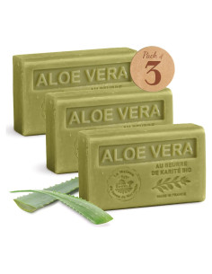 Trío de Jabones Hidratantes La Maison - Aloe Vera 3x125g