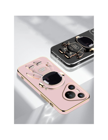 Funda Huawei Pura 70 Pro con Soporte Oculto - Negro