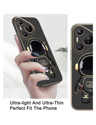 Funda Huawei Pura 70 Pro con Soporte Oculto - Negro