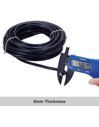 Alambre de Aluminio Flexible BENECREAT 7m 3 Gauge Negro