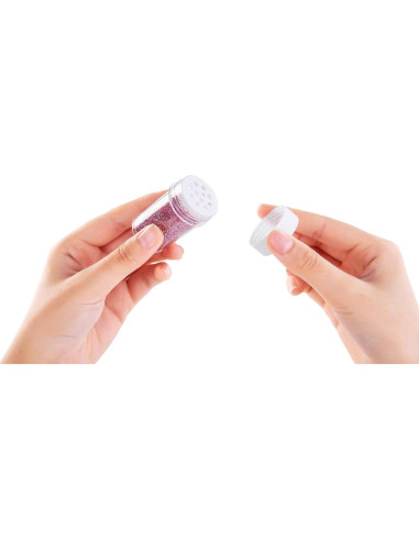 Juego de Purpurina Fina TORC - 12 Colores Vibrantes 190g