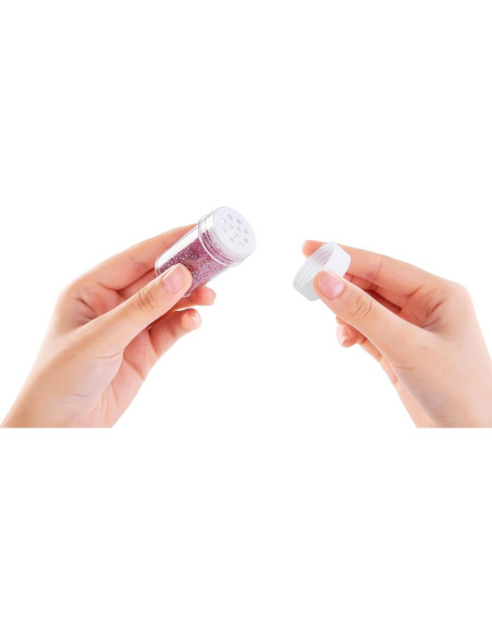 Juego de Purpurina Fina TORC - 12 Colores Vibrantes 190g