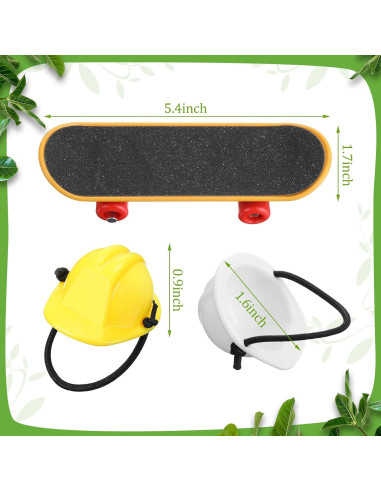 Conjunto de Juguetes para Dragón Barbudo Chivao - 5 Piezas