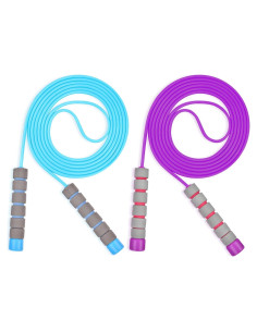 Cuerda de saltar ajustable flintronic 260 cm para niños