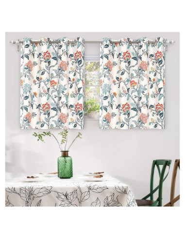 Cortinas Térmicas Aislantes DriftAway Ada Floral 132x91 cm