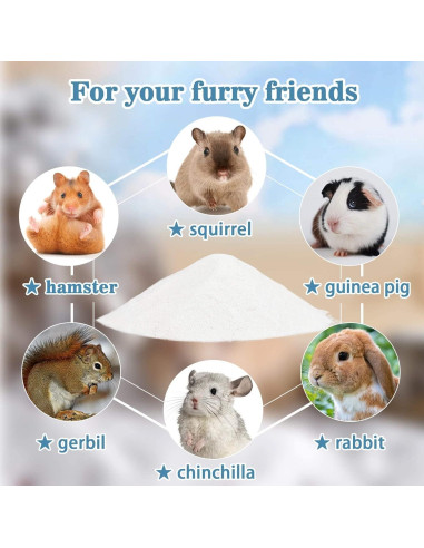 Baño de Arena Sukh 396.9 g para Hámster y Roedores