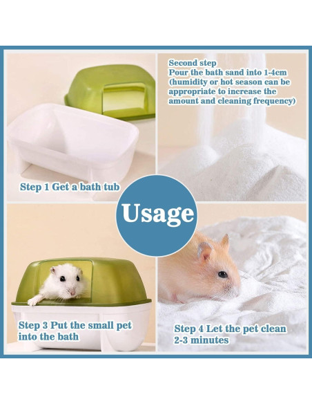 Baño de Arena Sukh 396.9 g para Hámster y Roedores