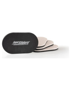 Deslizadores de Muebles Reutilizables Waxman 3.5x15 cm Beige (4 Pzs)