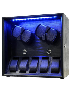 Winder de Reloj ORYX para 4 Relojes Automáticos con Luz LED