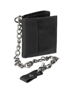 Billetera Trifold Hombre Levi's - Elegante con Ventana ID 2