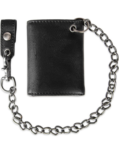 Billetera Trifold Hombre Levi's - Elegante con Ventana ID