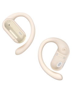 Auriculares Inalámbricos TAGRY A12 Beige 40Hrs Carga Rápida IPX7