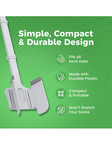 Sock Ox - Dispositivo para Poner Calcetines - Productos Fáciles de Usar