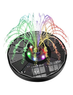 Fuente Solar SZMP 3.5W con Batería 2000mAh y 7 Boquillas