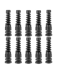 Pasacables PG7 uxcell 3-6.5mm Nylon Impermeable 10pcs