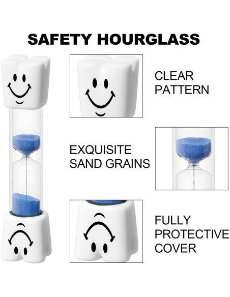 Temporizador de Arena SuLiao 2 Minutos para Niños - Paquete de 2