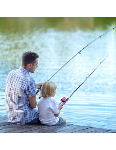 Caña de Pescar Telescópica Urban Deco 1.27m para Niños