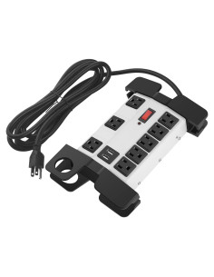 Regleta de Potencia Industrial CCCEI 8 Salidas USB 15A 2700J