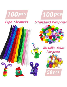 Kit de Manualidades VLUSSO 3000 Piezas para Niños 4-12 Años 2