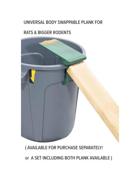 Trampa para Ratones PLANKYPRO | Auto-Restable e Impermeable