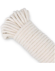 Cuerda de Algodón Trenzada Enenes 20 Metros 6MM Multiuso DIY 2