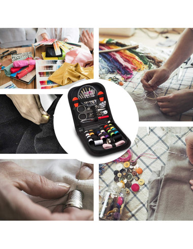 Kit de Costura OKOM 68 Piezas para Adultos y Viajeros