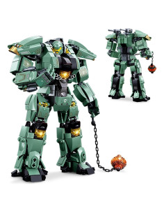Conjunto de Bloques de Construcción Mech Guerrero BDXEJV 542 PCS