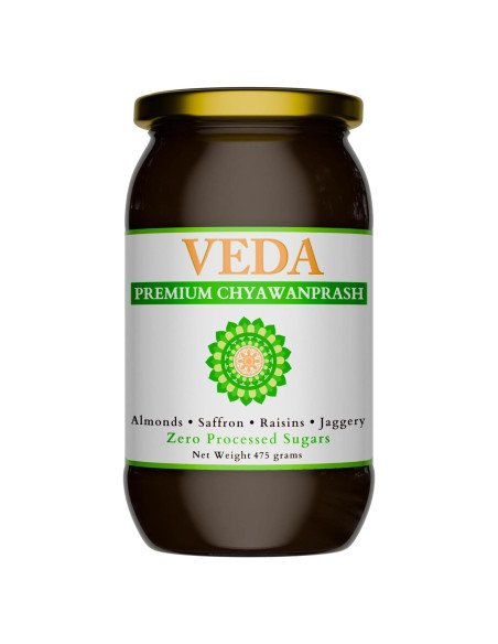 Chyawanprash VEDA Sin Azúcar 473 g - Mermelada Herbal Ayurvédica