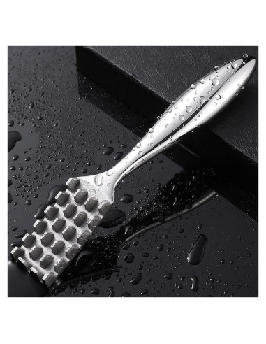 Escalador de Pescado SUCCFLY de Acero Inoxidable 19 cm