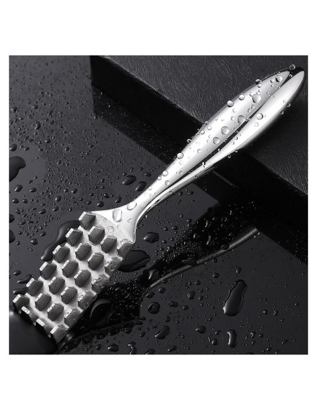 Escalador de Pescado SUCCFLY de Acero Inoxidable 19 cm