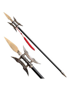 Lanza Antigua China SV de Metal 147 cm Doble Filo