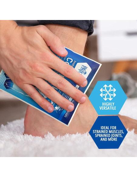 Bolsas de Hielo Instantáneas Medpride 12.7x15.2 cm - 24 Unidades