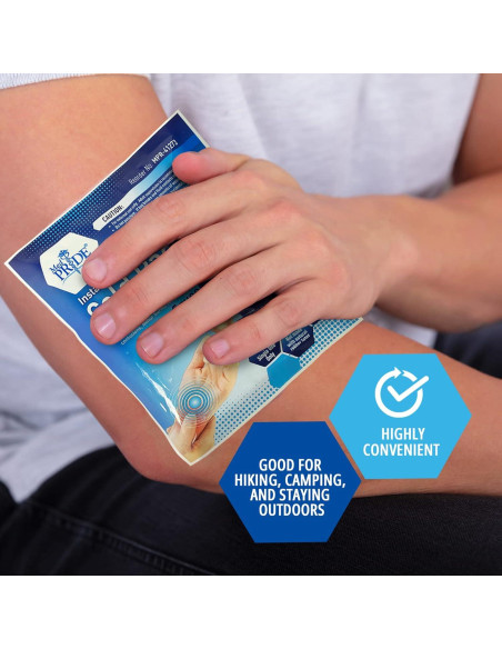 Bolsas de Hielo Instantáneas Medpride 12.7x15.2 cm - 24 Unidades