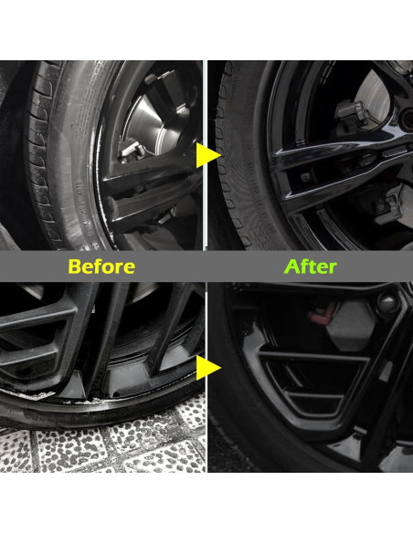 Pintura de Retoque Negra para Llantas FOLLOWIN 30ml