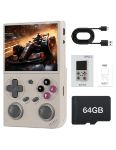 Consola de juegos portátil WESICH G350 3.5" IPS 64GB Gris