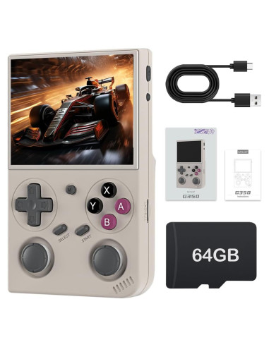 Consola de juegos portátil WESICH G350 3.5" IPS 64GB Gris