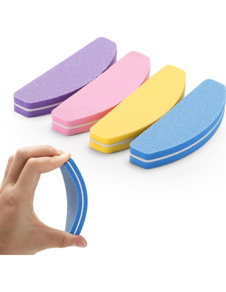 40 Mini Archivos de Uñas 100/180 BTYMS para Uñas Acrílicas