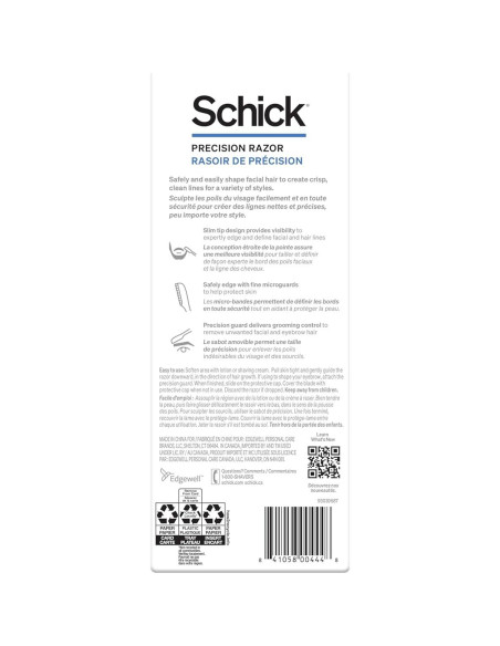 Razor de Precisión Schick para Hombres - Paquete de 1