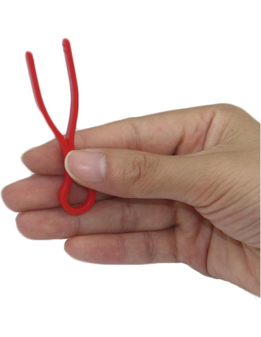 50 Sujetadores de Hilo LXLVOUEG en 6 Colores, Organizador de Bobinas