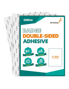 Adhesivo Doble Cara ONine para Parches Girl Scout 2 Paquete