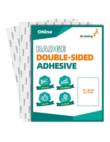 Adhesivo Doble Cara ONine para Parches Girl Scout 2 Paquete