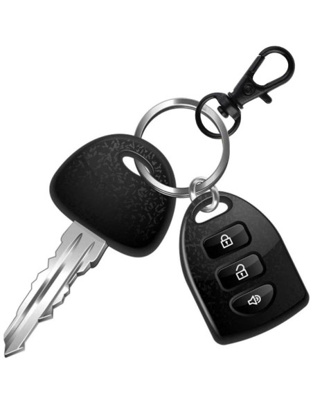 50 Ganchos Giratorios de Metal cnomg 32mm Negro Multiusos