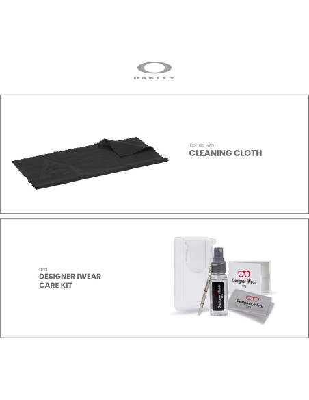 Lentes de Reemplazo Oakley Gascan OO9014 Iridium Negro + Kit