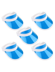 Paquete de 5 viseras neon The Glowhouse - Talla única