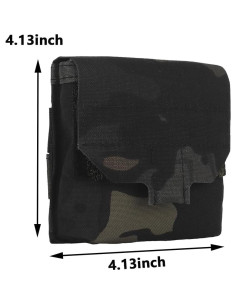 Bolsa Utilitaria Mini Molle SABADO IFAK Nylon 16x6x19.5cm 2