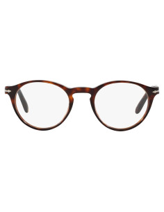 Montura de Gafas Recetadas Redondas Persol PO3092V Habana 50mm